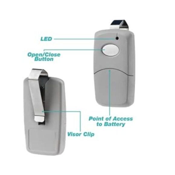 2 Garage Door Remotes for Linear Multi-Code 3089 - Picture 2 of 2